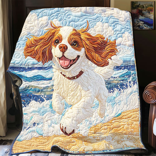 Playful Cavalier WP0801061CL Quilt