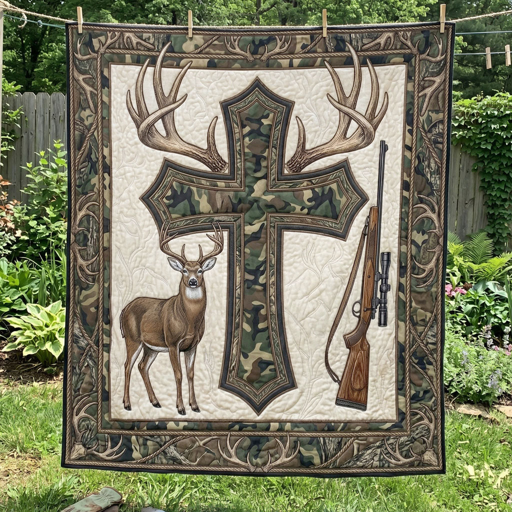 Rustic Hunter Faith WN0805013CL Quilt
