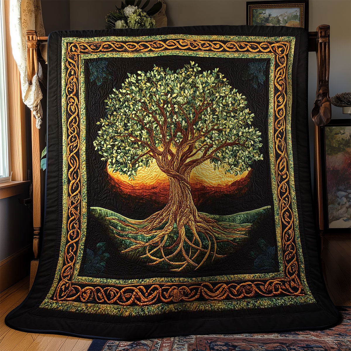 Mystic Tree Of Life WN1203072CL Quilt