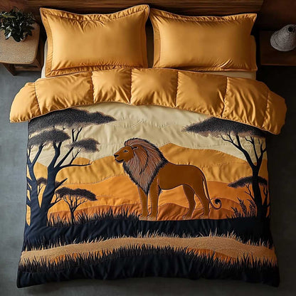 African Lion Guardian WN0503055CL Duvet Cover Set