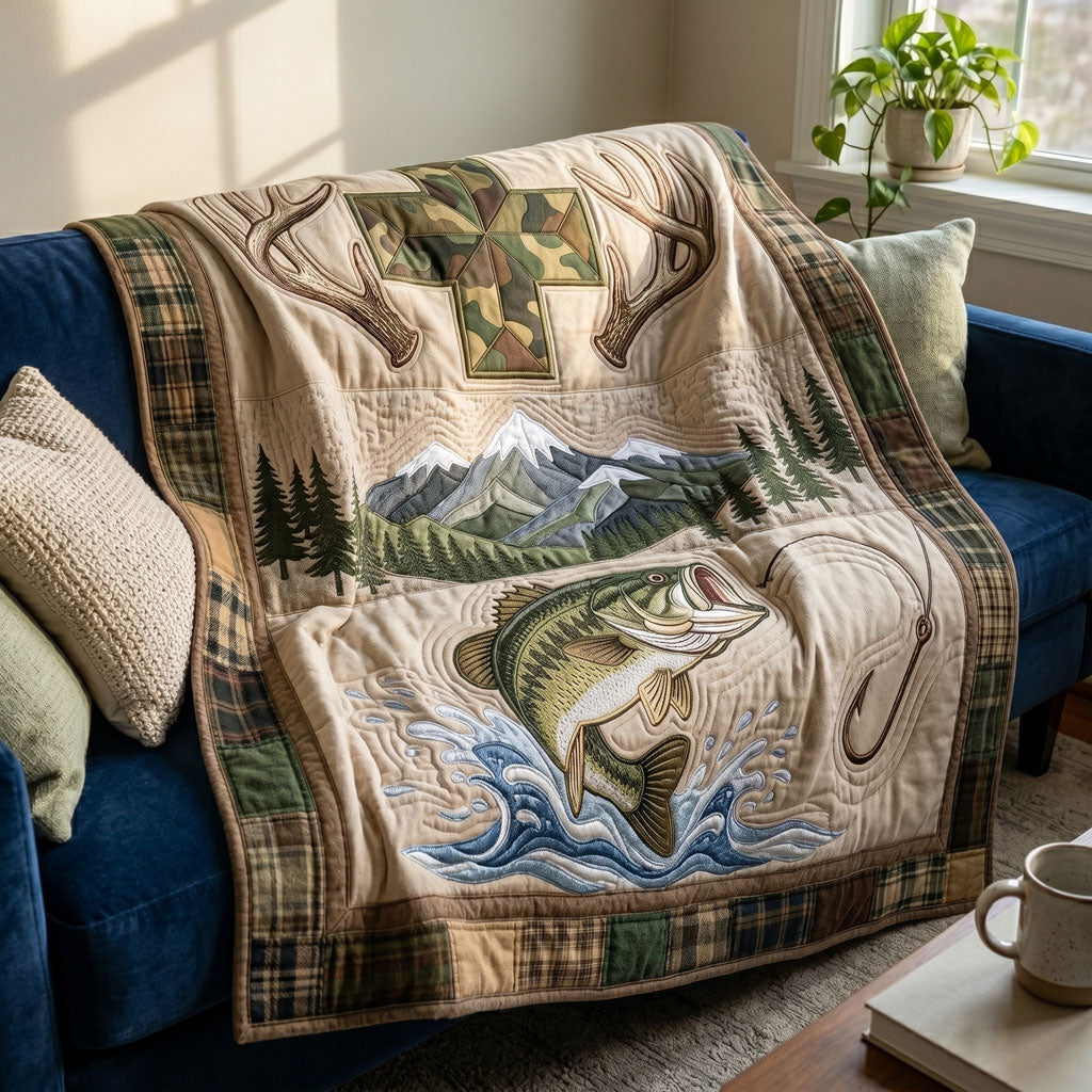 Camo Mountain Catch WN2104008CL Quilt