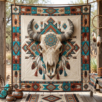 Sacred Buffalo Skull WN0606008CL Quilt