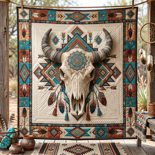 Sacred Buffalo Skull WN0606008CL Quilt