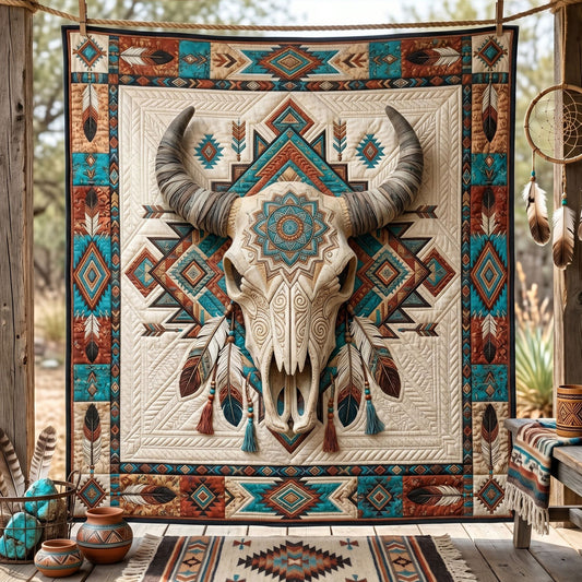 Sacred Buffalo Skull WN0606008CL Quilt