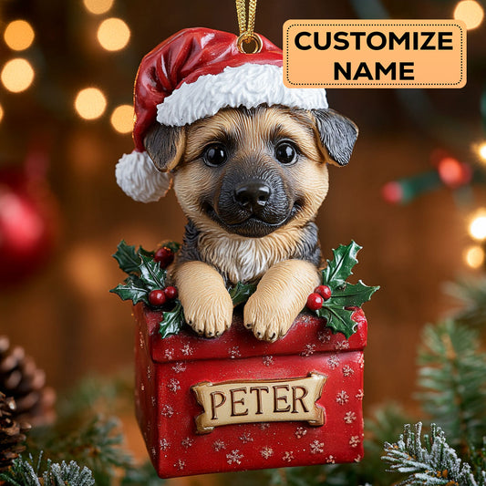 German Shepherd Gift CW2411024CL Personalized Christmas Ornament