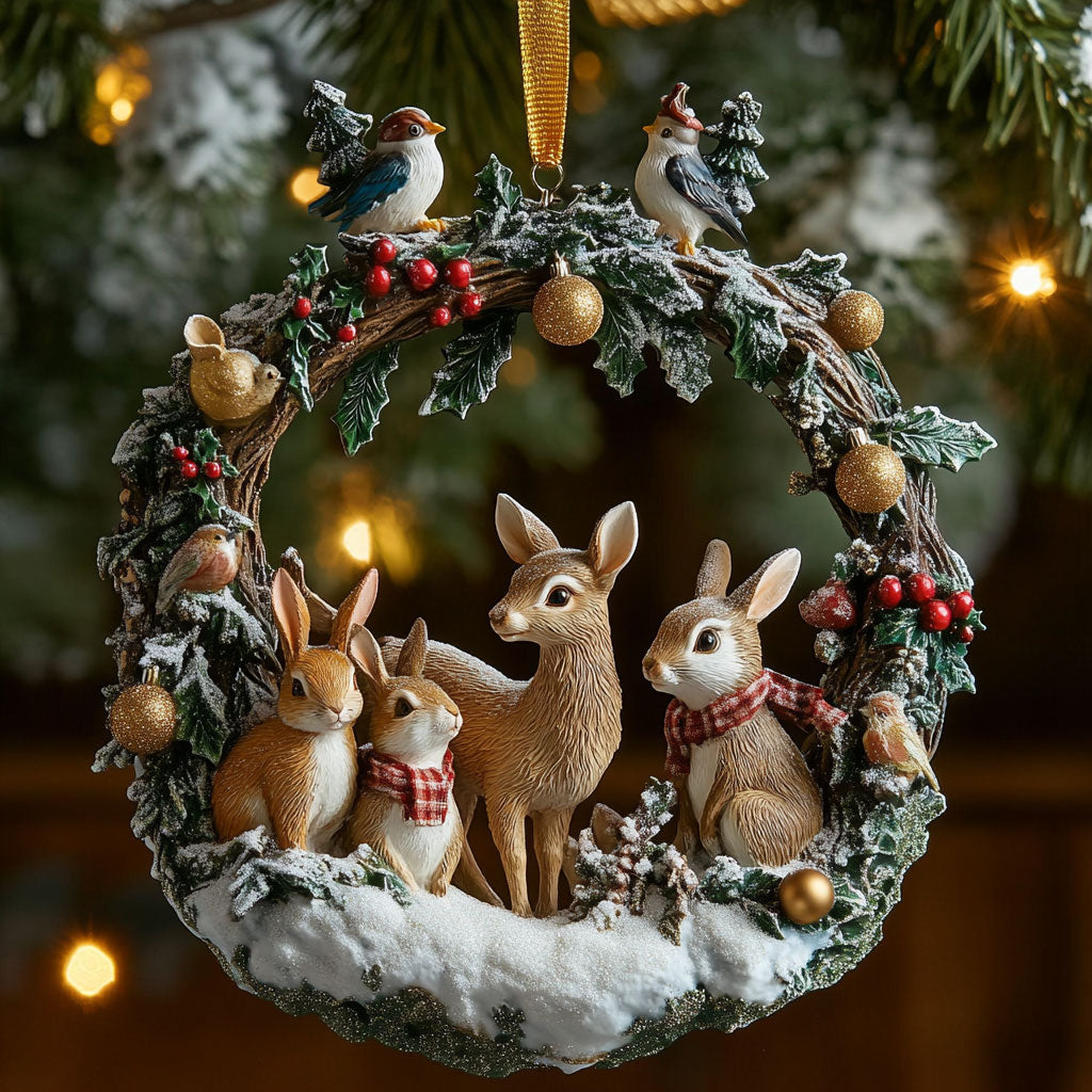 Winter Woodland Charm CW0112077CL Christmas Ornament