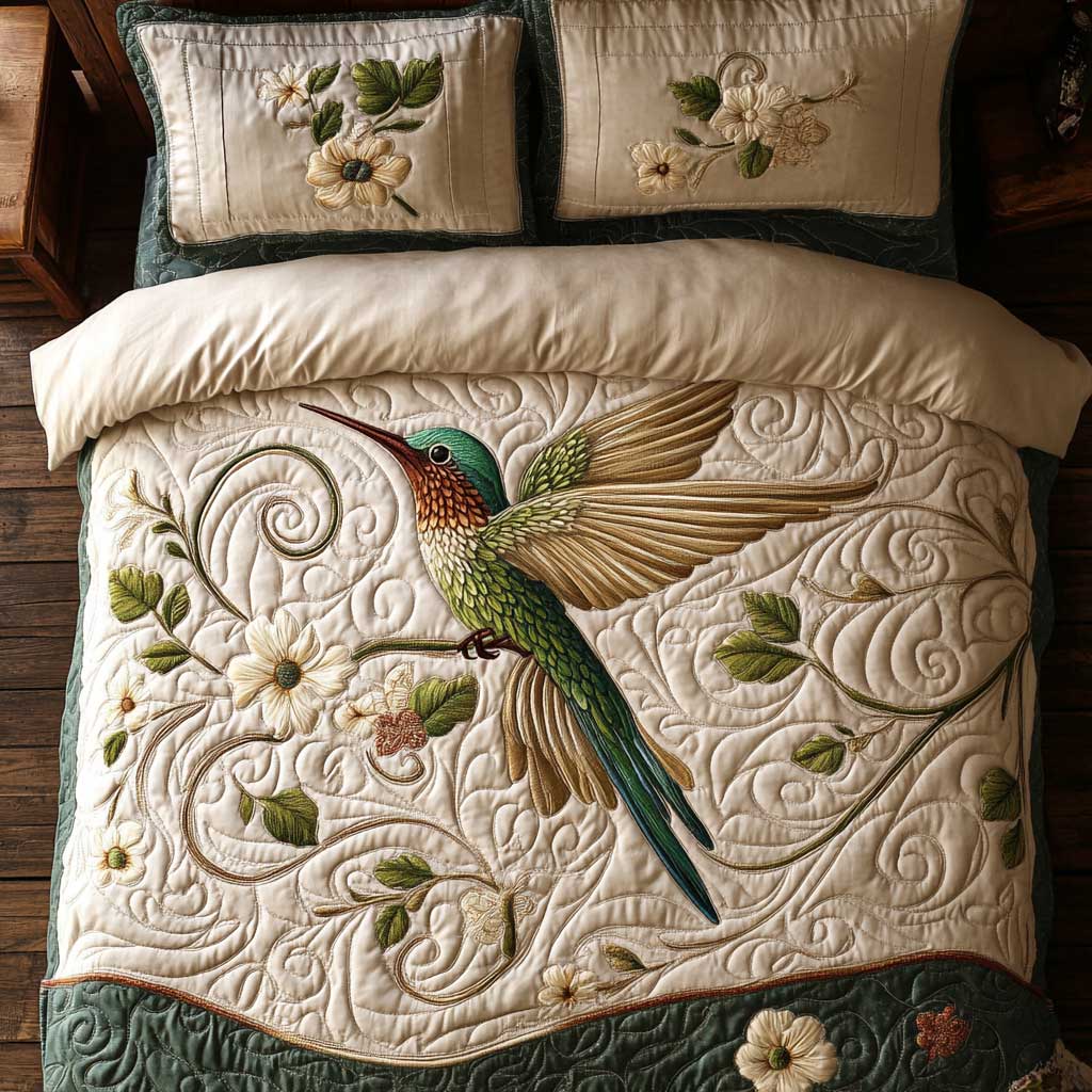 Forest Hummingbird Spirit WP1401032CL Duvet Cover Set