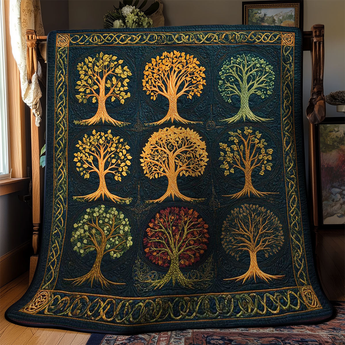 Lush Tree Of Life WN1203077CL Quilt