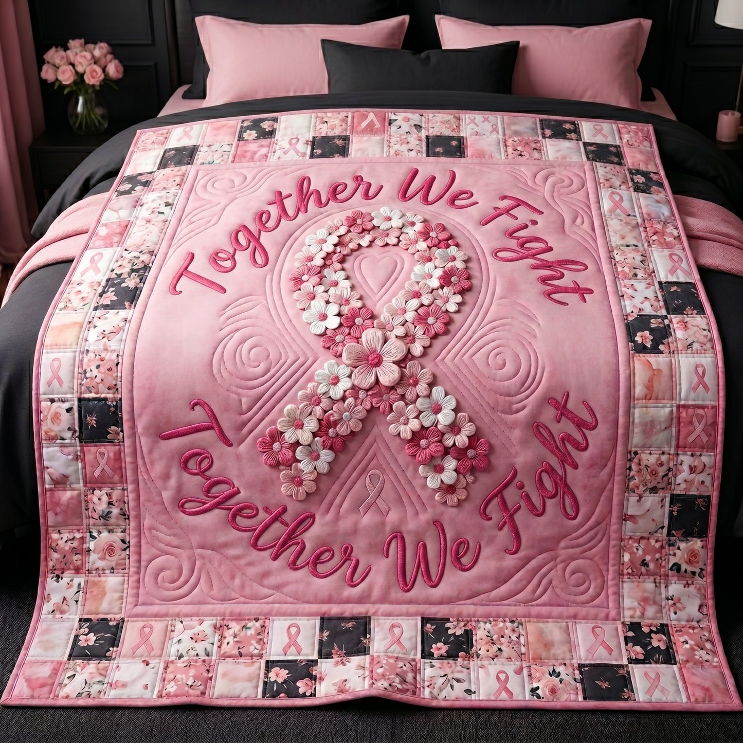 Together We Fight XR2904005CL Quilt