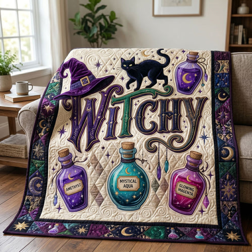 Mystic Witch Potions WN0705019CL Quilt
