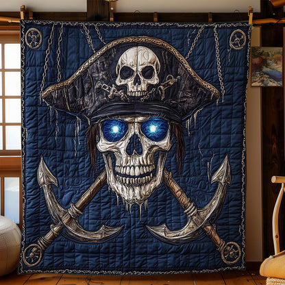 Blue Abyss Skull WN2301016CL Quilt