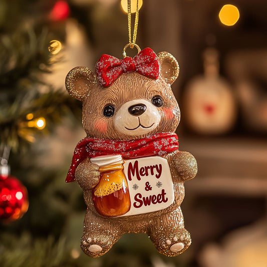 Beary Sweet LT1710007CL Christmas Ornament