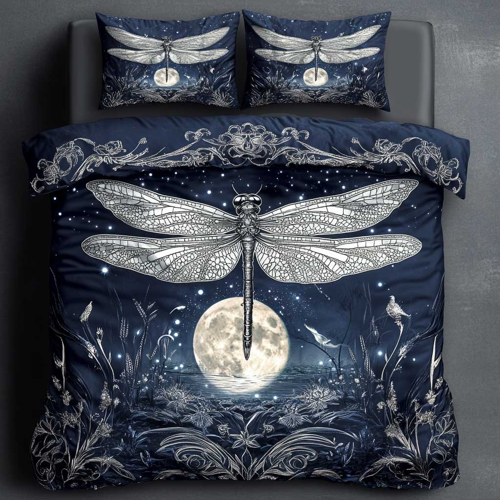 Lunar Dragonfly WN2702074CL Duvet Cover Set