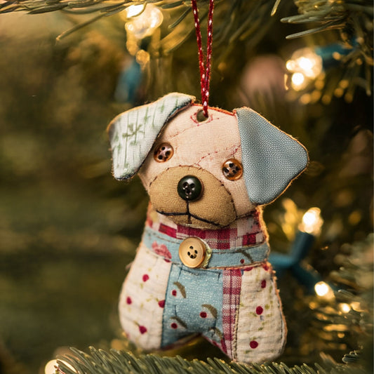 Dog Patch Delight WN0812025CL Christmas Ornament