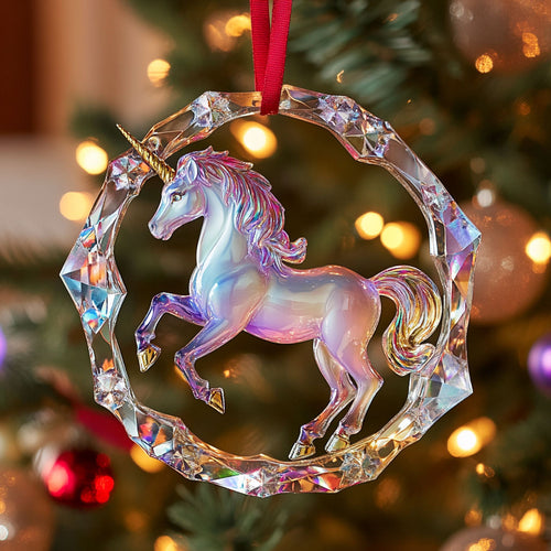 Unicorn Light CW0112075CL Christmas Ornament