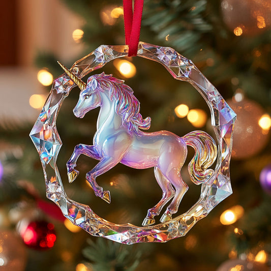 Unicorn Light CW0112075CL Christmas Ornament
