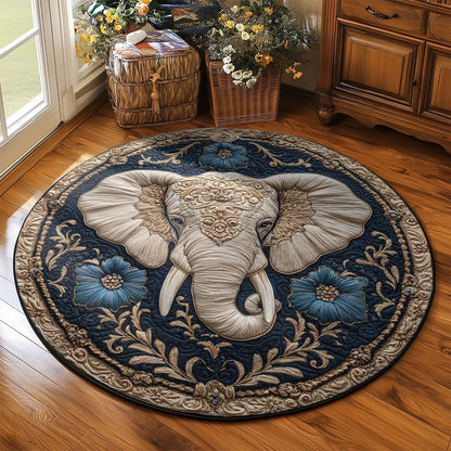 Royal Elephant WN2904099CL Quilted Round Mat