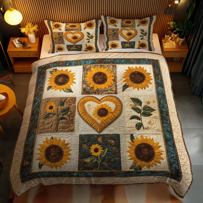 Golden Sunflower WN0303091CL Duvet Cover Set