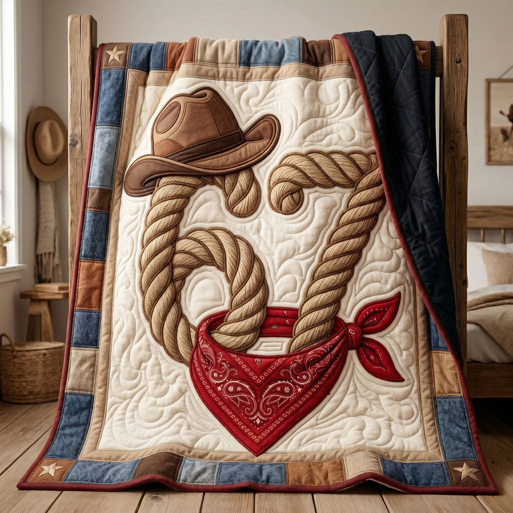 Cowboy Love Rope WN1504004CL Quilt