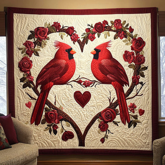 Cardinal Love QA1201007CL Quilt