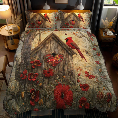 Garden Cardinal WN2102056CL Duvet Cover Set