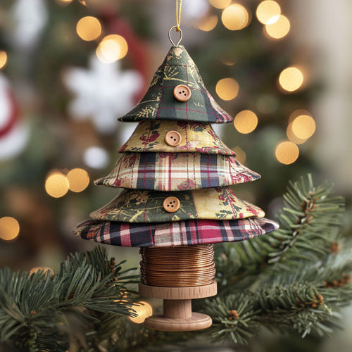 Vintage Christmas Tree WN1512062CL Christmas Ornament