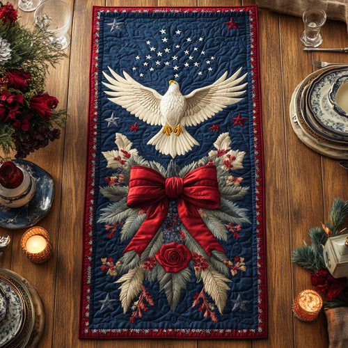 Bald Eagle Radiance WN1206032CL Quilted Table Runner