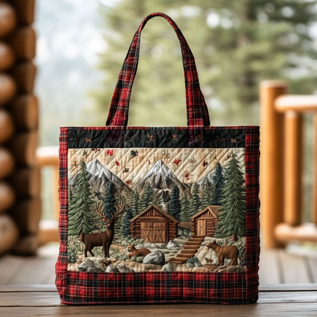 Hunting Wilderness Soul WN1710047CL Quilted Tote Bag