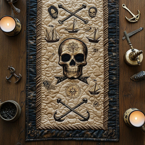 Skullwave Adventure WN1207074CL Quilted Table Runner