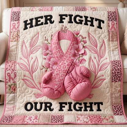 Her Fight Is Out Fight XR2904014CL Quilt