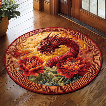 Scarlet Power CP2709131CL Quilted Round Mat