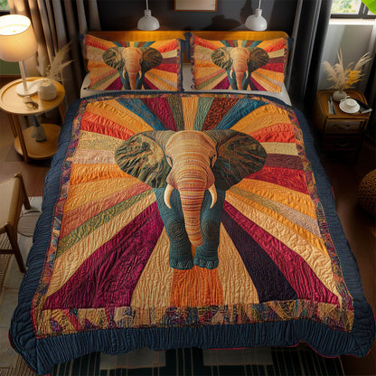 Colorful Elephant WN1002056CL Duvet Cover Set