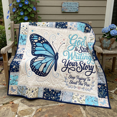 Faith Butterfly WN2605006CL Quilt
