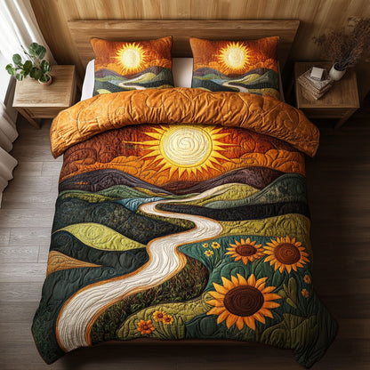 Sunlit Valley Sun WN1701073CL Duvet Cover Set