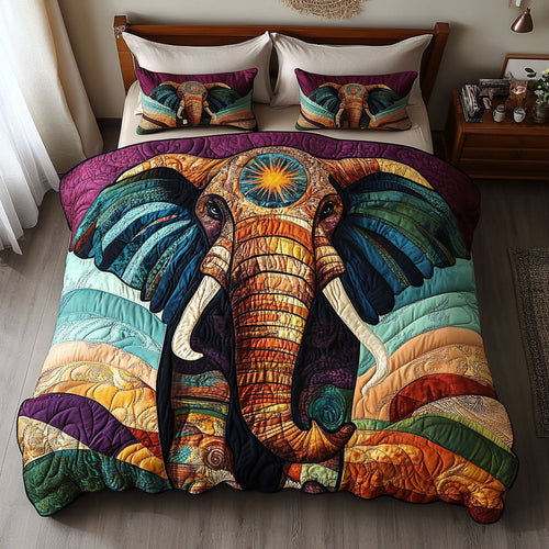 Deep Earth Elephant WN0801022CL Duvet Cover Set