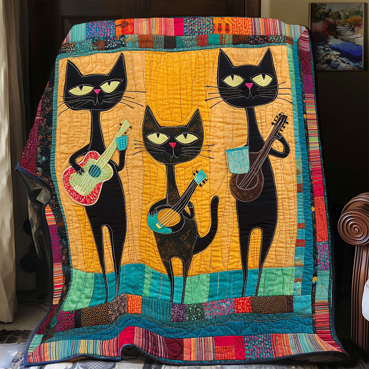 Strum Paws CP0701015CL Quilt