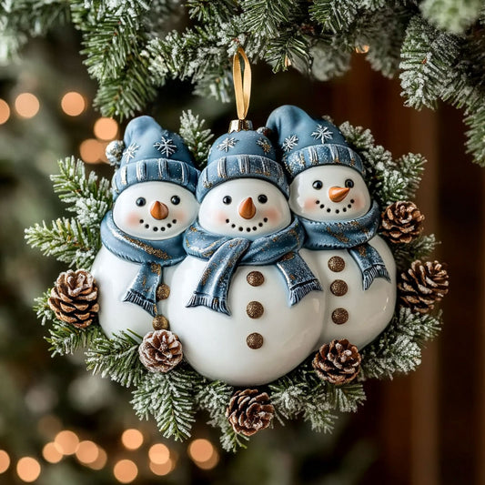 Snowman Joy WN1510082CL Christmas Ornament