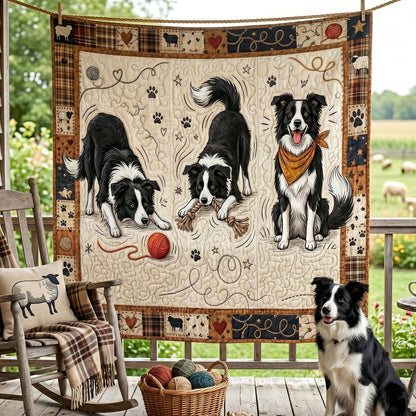 Border Collie Joy WN2905002CL Quilt