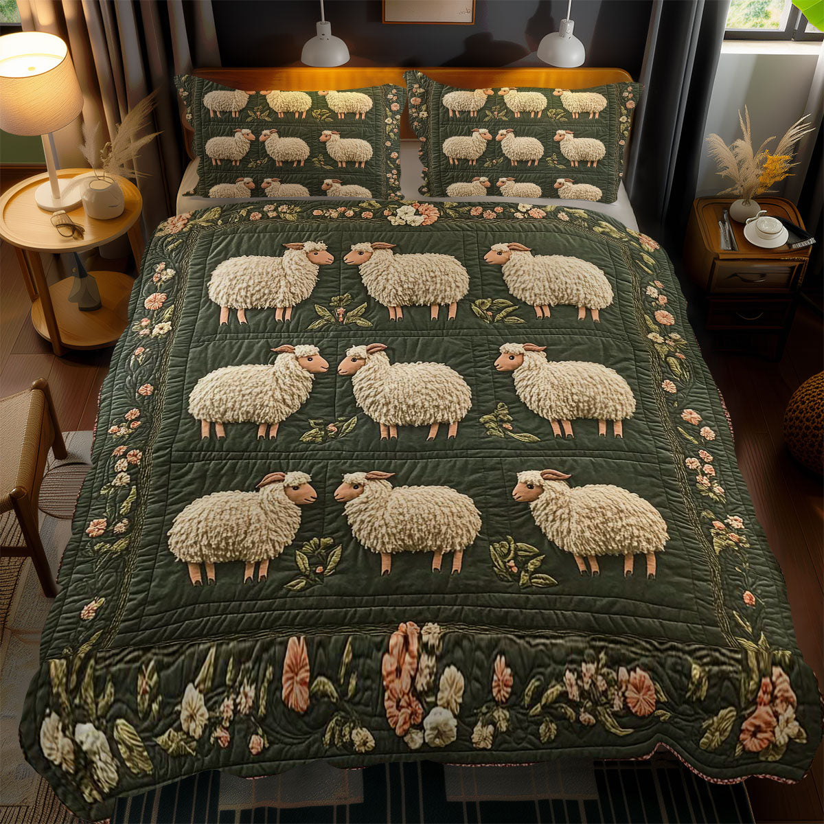 Sleepy Sheep WN2602078CL Duvet Cover Set