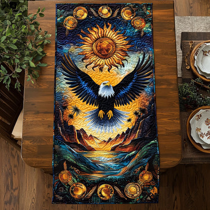 Celestial Eagle Pyramid WJ0307031CL Quilted Table Runner