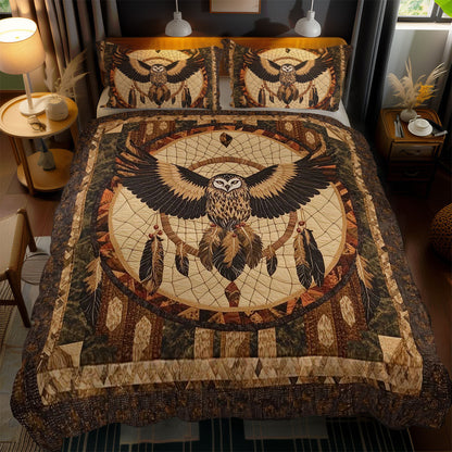 Native Owl Dreamcatcher WN2301071CL Duvet Cover Set