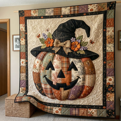 Patchwork Pumpkin Charm WN0705021CL Quilt
