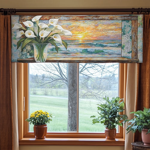 Calla Lily Whisper WN1806023CL Quilted Valance