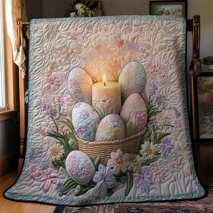 Floral Easter Egg WN0403068CL Quilt