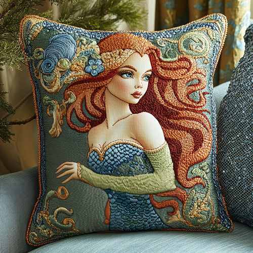 Beautiful Mermaid WJ1706014CL Quilt Pillow Case