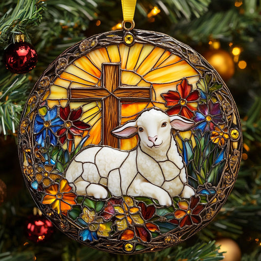 Lamb Glow CW2411114CL Christmas Ornament