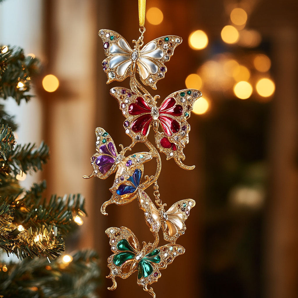 Graceful Butterfly CW2310018CL Christmas Ornament
