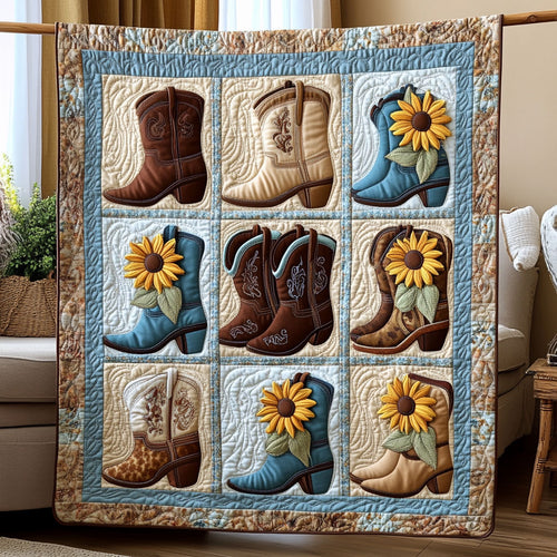Farmhouse Cowboy Boots KL0601008CL Quilt