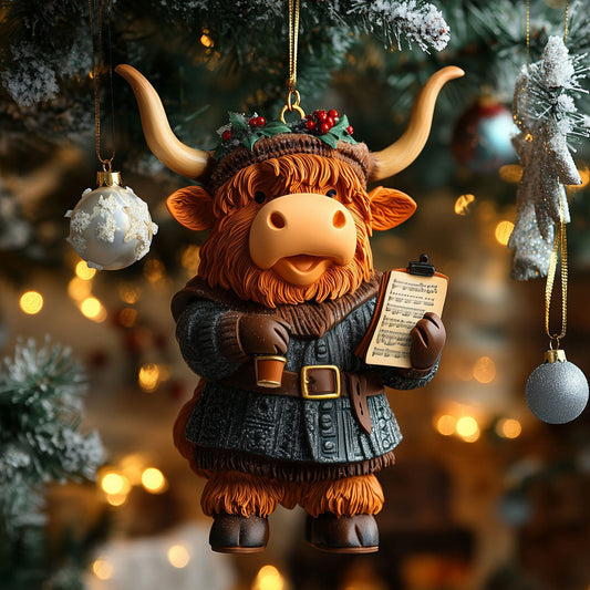 Christmas Caroler Coo LT2310013CL Christmas Ornament