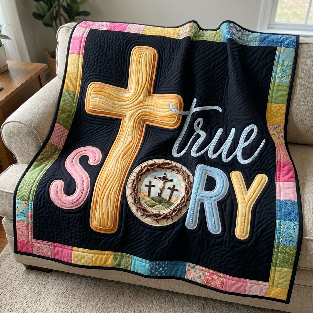 Faith Story Christian WN2804010CL Quilt